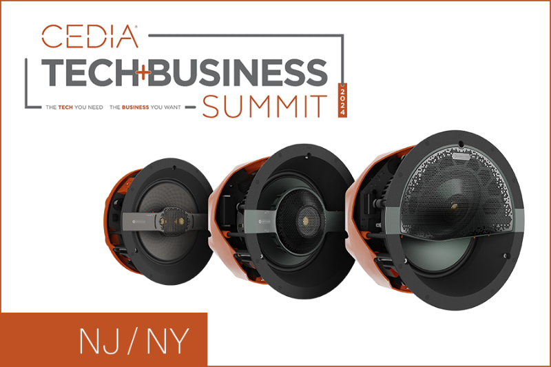 Join Us At The CEDIA Tech Summit In New Jersey & New York!